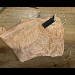 h:ours BNWT shimmery bodysuit